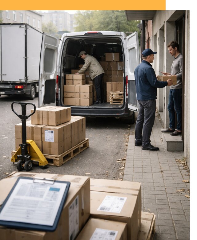 Доставка грузов от двери до двери с таможней от 46535 руб.