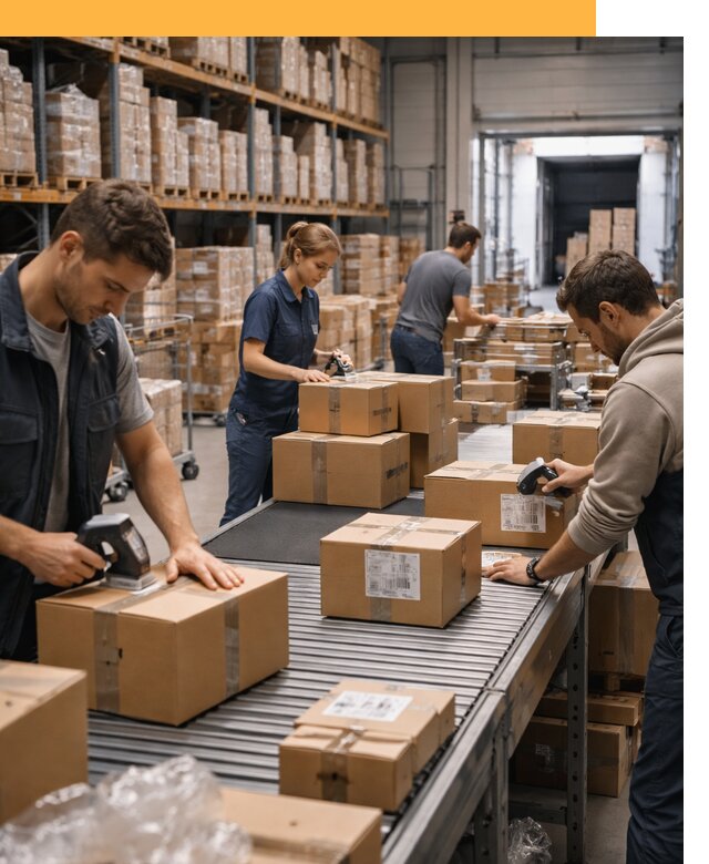 Доставка товаров для маркетплейсов от двери до склада от 7756