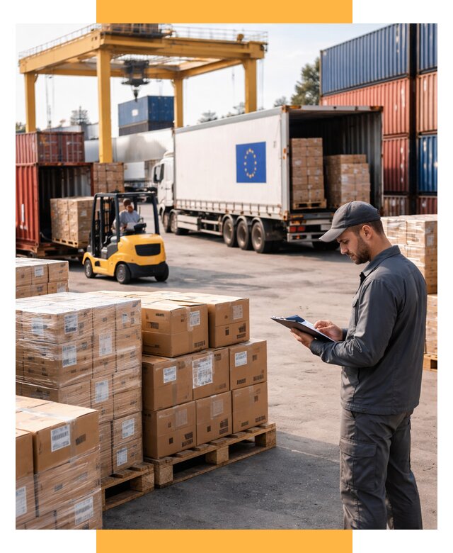 Доставка грузов из Европы от 12409 р., логистика СетСервис-Шдр