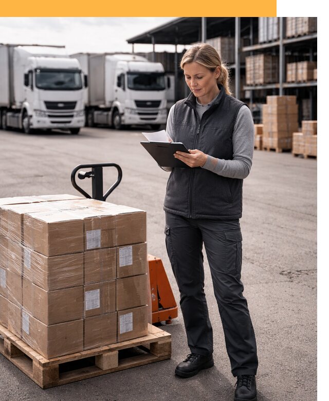 Доставка грузов из Европы к дверям клиента от 12409 руб