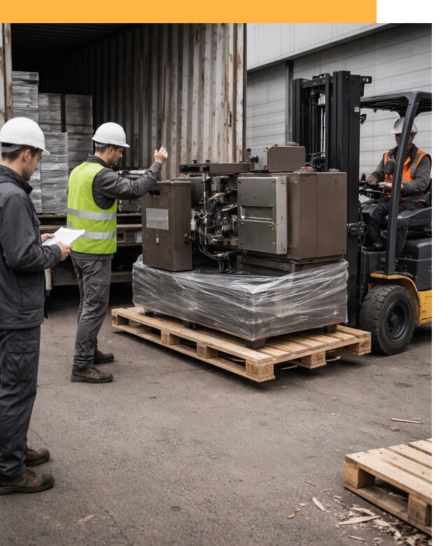 Доставка промышленного оборудования из Европы от 46535