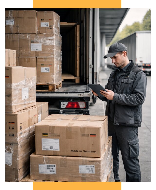 Доставка грузов из Германии от 46535 р. быстро - СетСервис-Шдр