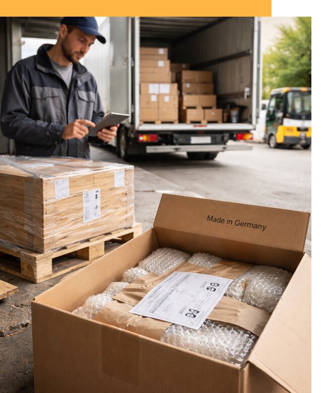 Доставка грузов из Германии от 46535 руб с таможенным оформлением