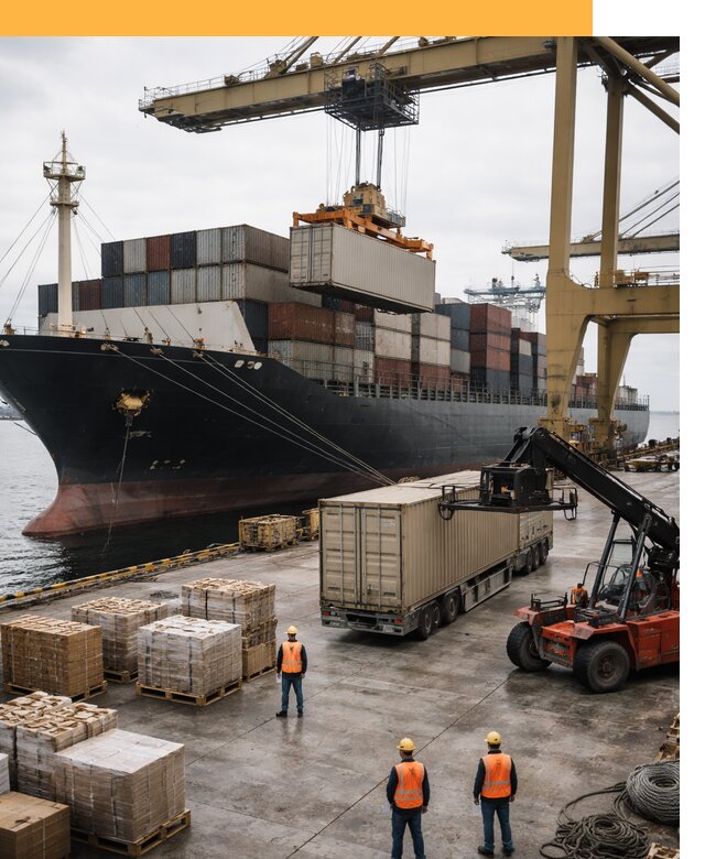 Морские перевозки из Индии: доставка FCL/LCL, таможня от 124092