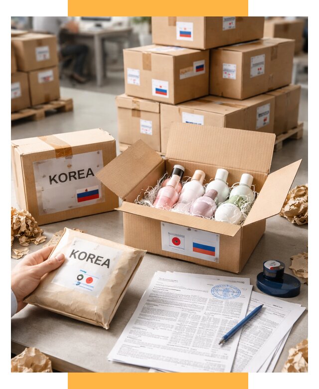 Доставка косметики из Кореи от 8790 р. под ключ | СетСервис-Шдр