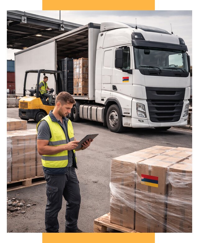 Автоперевозки из Армении от 98240 р. — услуги СетСервис-Шдр