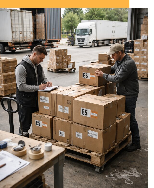 Доставка грузов в Испанию автотранспортом от 36194 руб