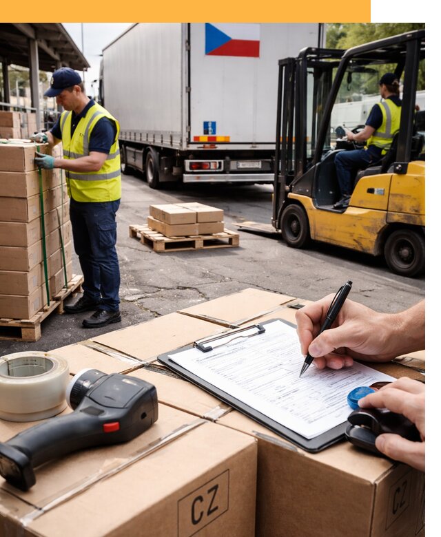 Доставка грузов в Чехию от 36194 руб, международные перевозки