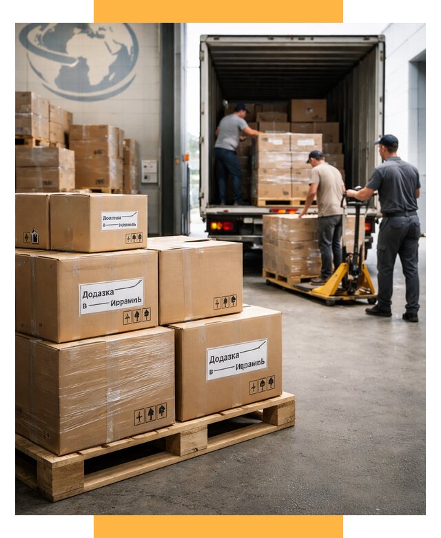 Доставка грузов в Израиль и экспорт от 46535 р. СетСервис-Шдр