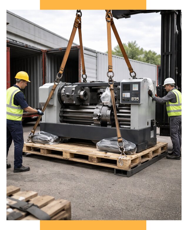 Перевозка станков и таможня от 62046 р. | СетСервис-Шдр логистика