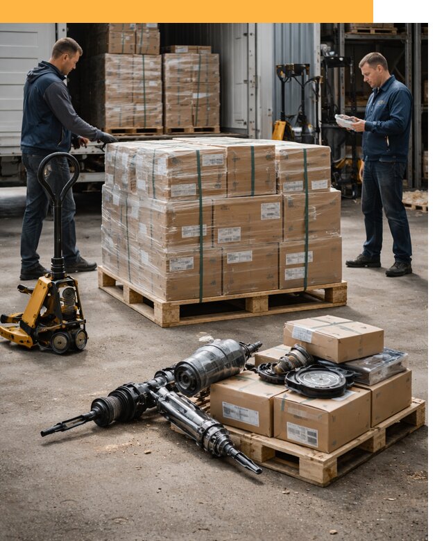 Международная перевозка автозапчастей по миру от 4653 руб