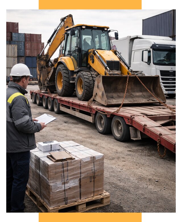 Международная перевозка спецтехники от 46535 р., СетСервис-Шдр