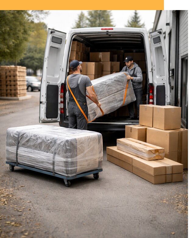 Перевозка мебели по России и за рубеж с таможней от 7756