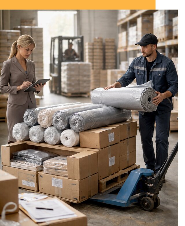 Перевозка текстиля по миру от 15512 руб. с таможней и страхованием