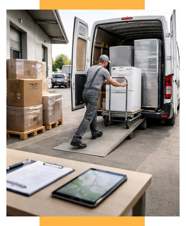 Перевозка бытовой техники от 6722 р. - логистика СетСервис-Шдр