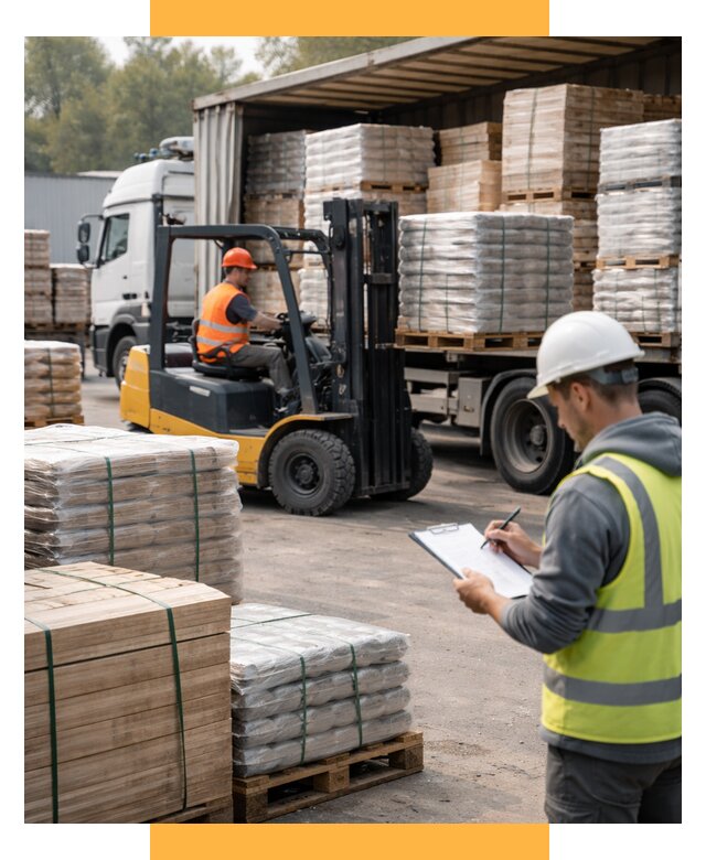 Перевозка строительных материалов от 5688 р. | СетСервис-Шдр