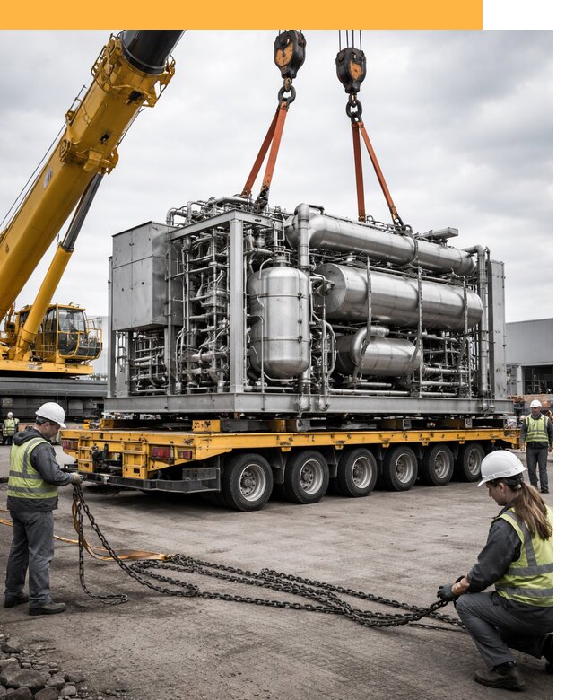 Перевозка тяжеловесных грузов по миру от 155115 руб