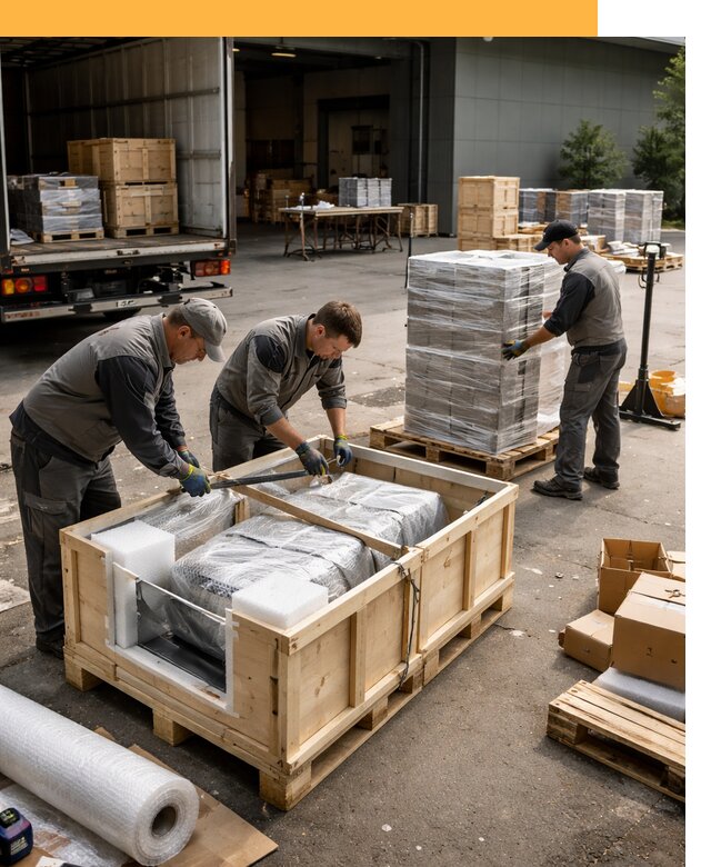 Перевозка выставочных грузов по миру от 25853 руб за м2 с таможней