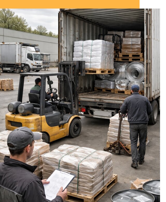 Международная перевозка сырья для производства от 6722 руб