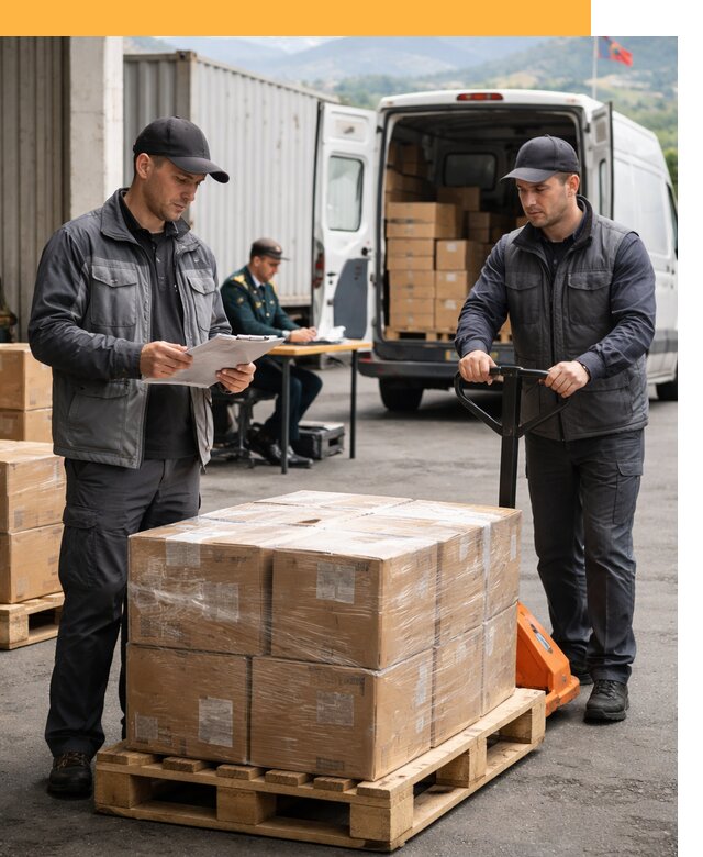 Доставка грузов через Армению, быстрая таможенная очистка от 25853