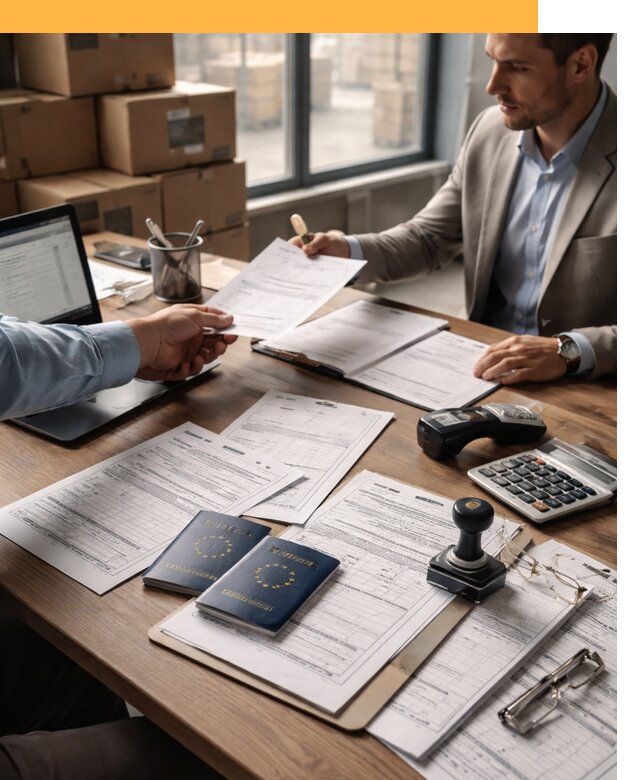 Таможенное оформление грузов из Европы от 8790 руб