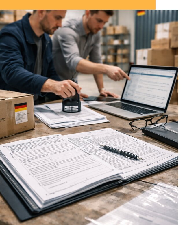 Таможенное оформление грузов из Германии от 9307 руб.
