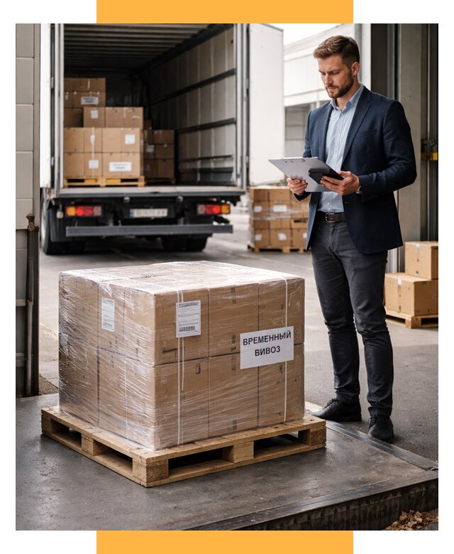 Временный вывоз товаров под ключ от 8273 р. | СетСервис-Шдр