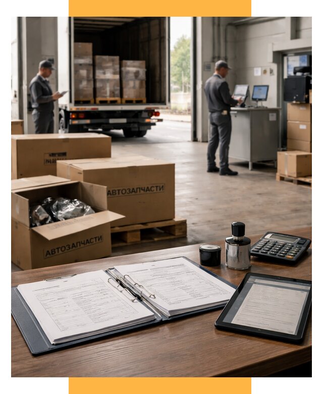 Таможенное оформление автозапчастей под ключ от 8790 р., СетСервис-Шдр