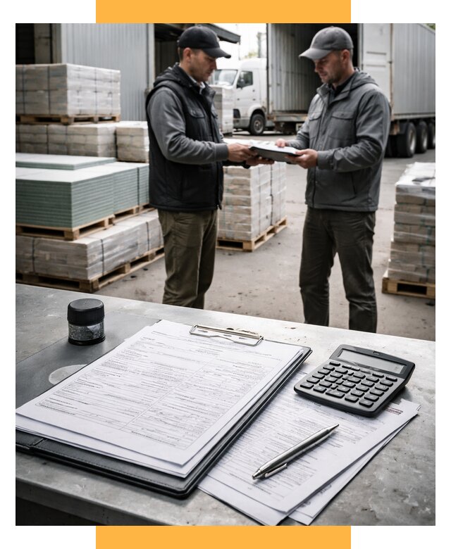 Таможенное оформление стройматериалов от 8790 р. | СетСервис-Шдр
