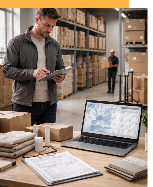 Закупка товаров в Европе под ключ: доставка, таможня от 7756 руб