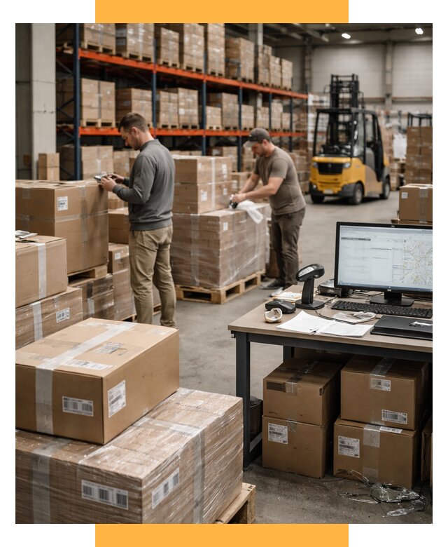 Склад консолидации в Европе от 6722 р., услуги СетСервис-Шдр